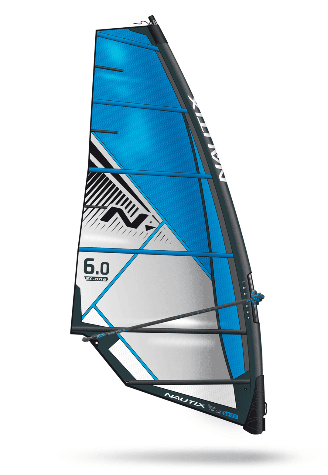 carré en t - track nut - inox - m8 nautix - windsurf pièces détachées  windsurf - side-shore